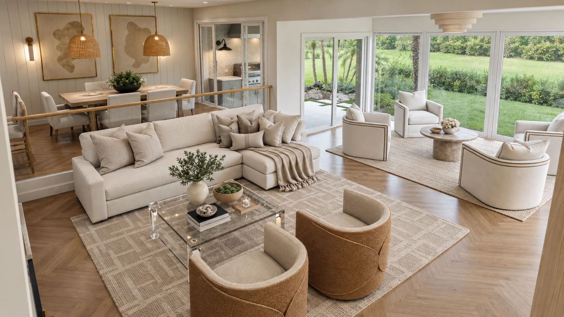 17187 Bay Street, living room