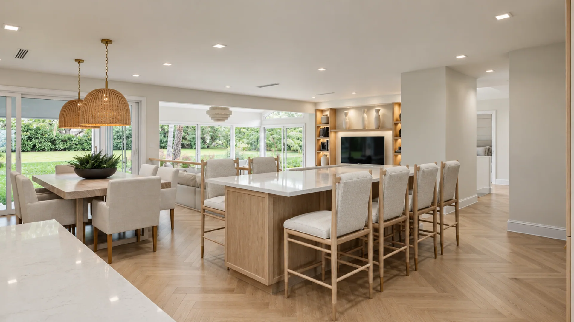 17187 Bay Street, kitchen and dining