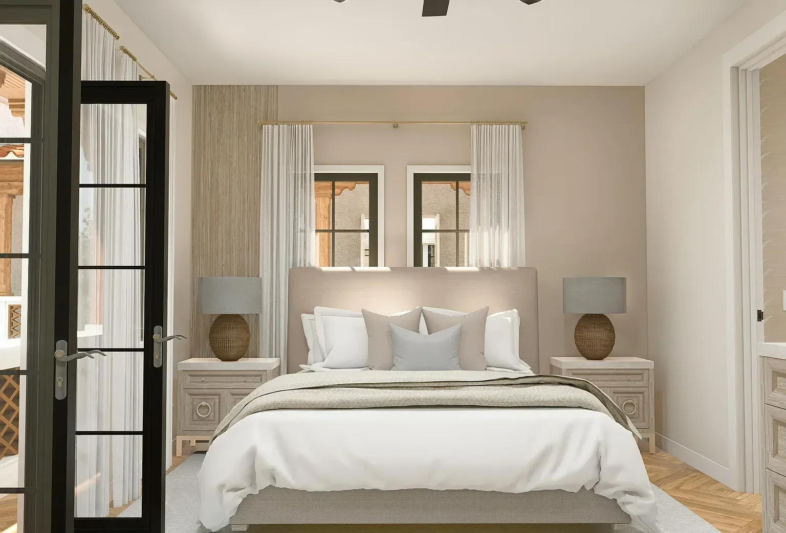 221 Monroe Drive, guest bedroom