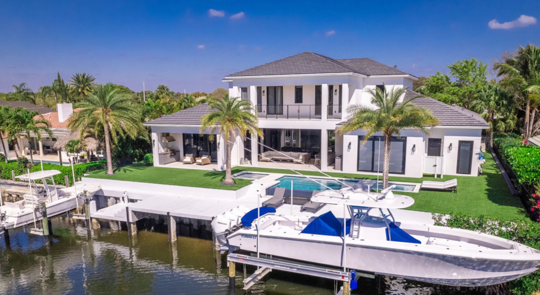 2290 Bay Village Court, from the intracoastal