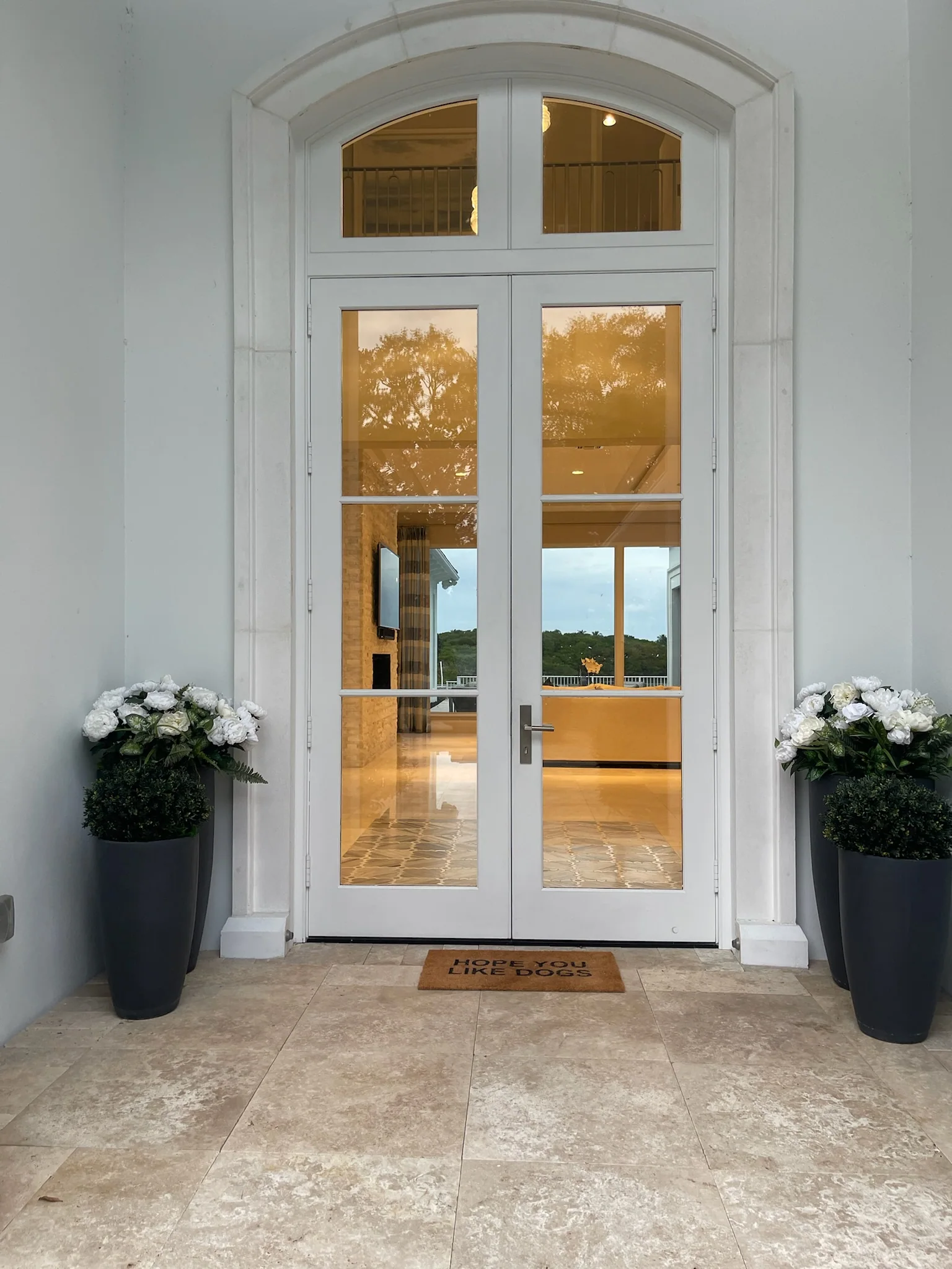300 Eagle Drive, garden doors