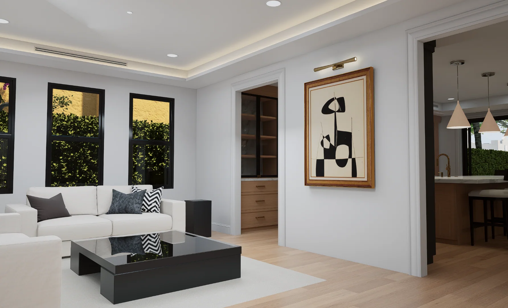317 Greymon Drive, living room