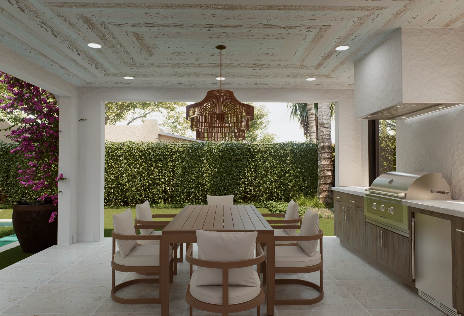 317 Greymon Drive, loggia dining