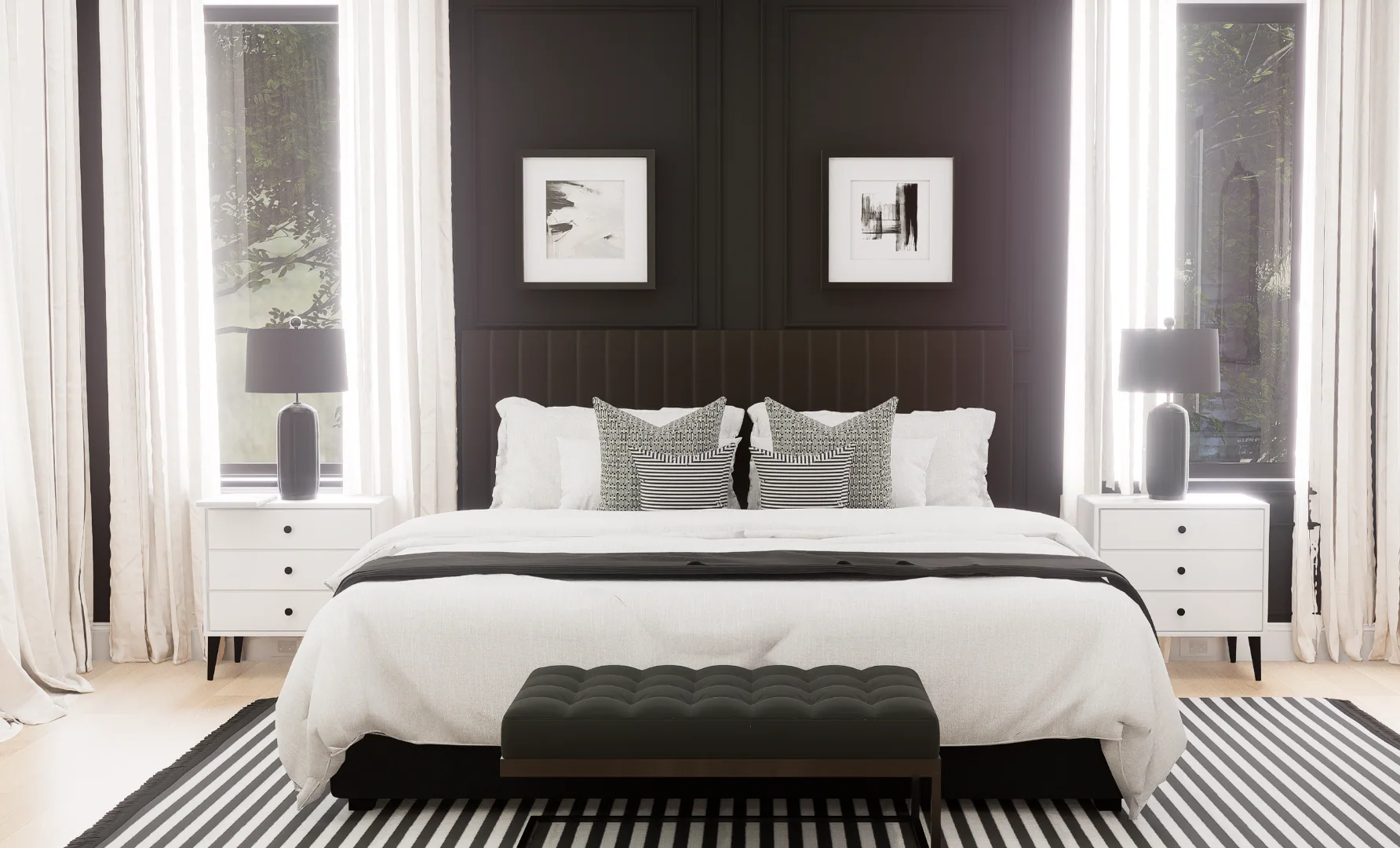 317 Greymon Drive, primary bedroom
