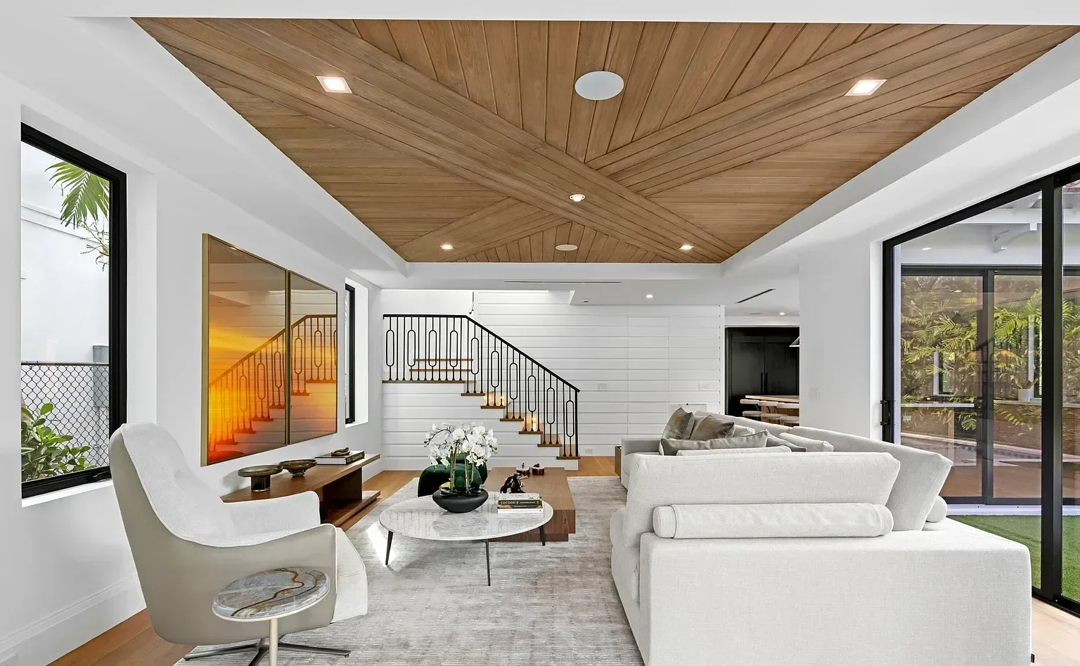 317 Greymon Drive, as built, living room
