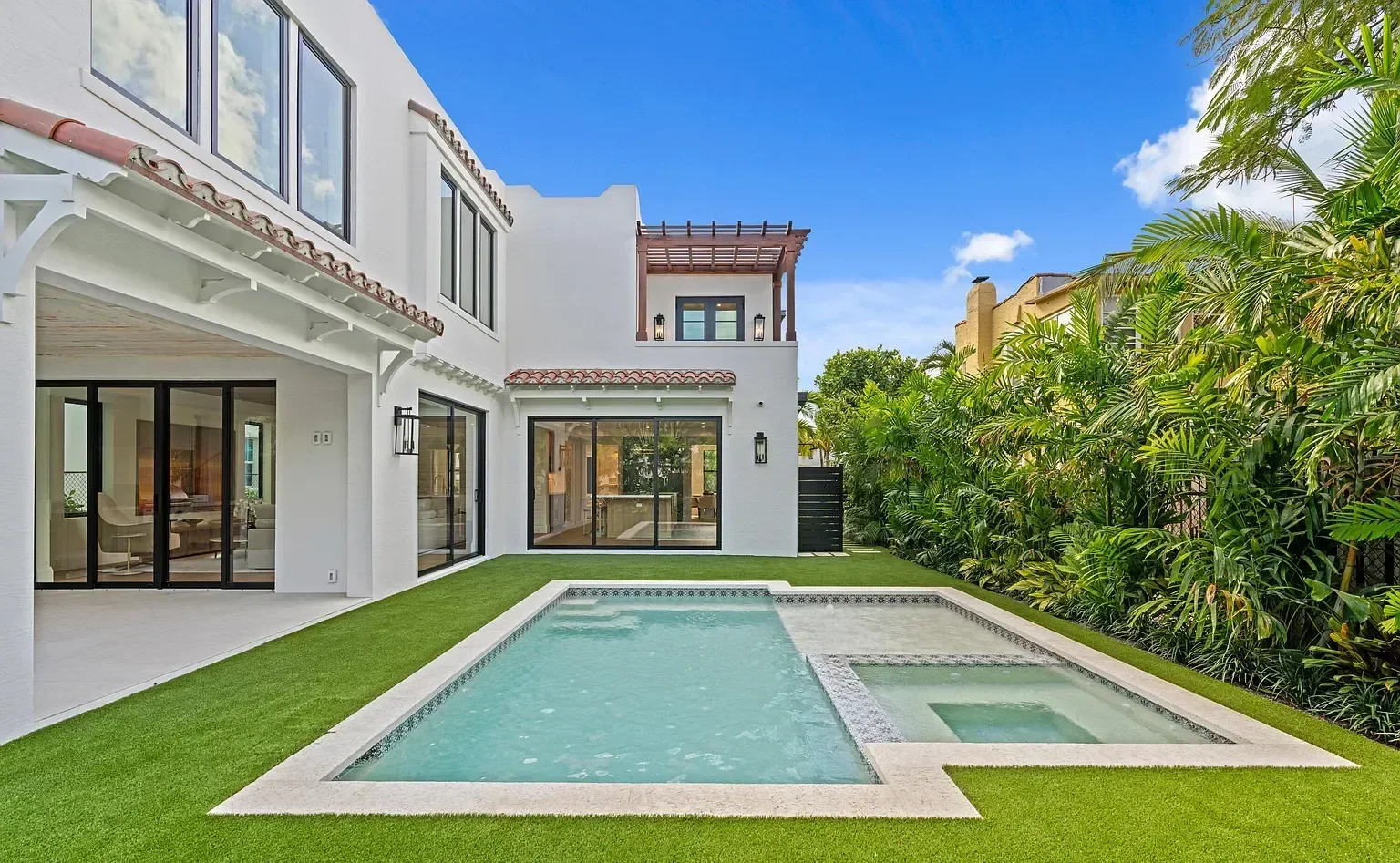 317 Greymon Drive, as built, pool