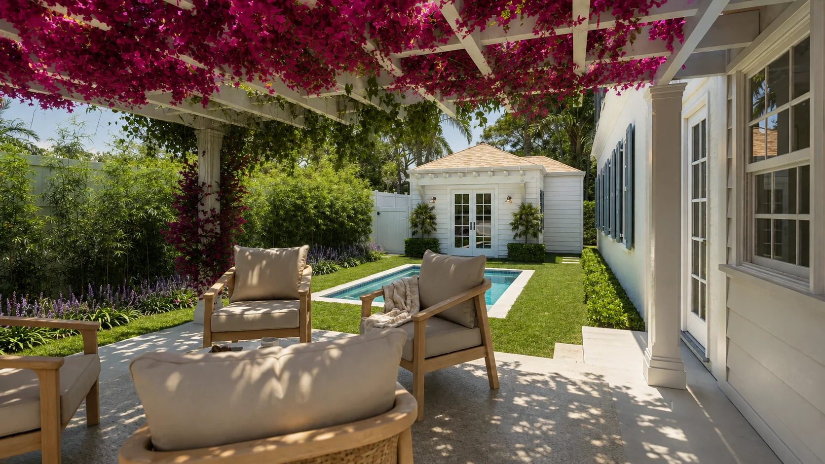 335 Greymon Drive, pergola