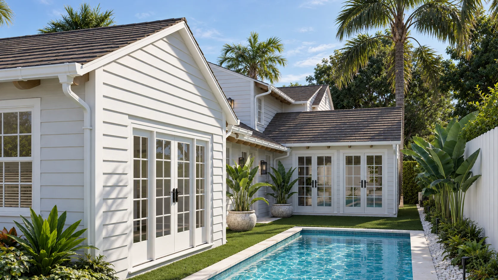 3609 Washington Road, pool and guest suite