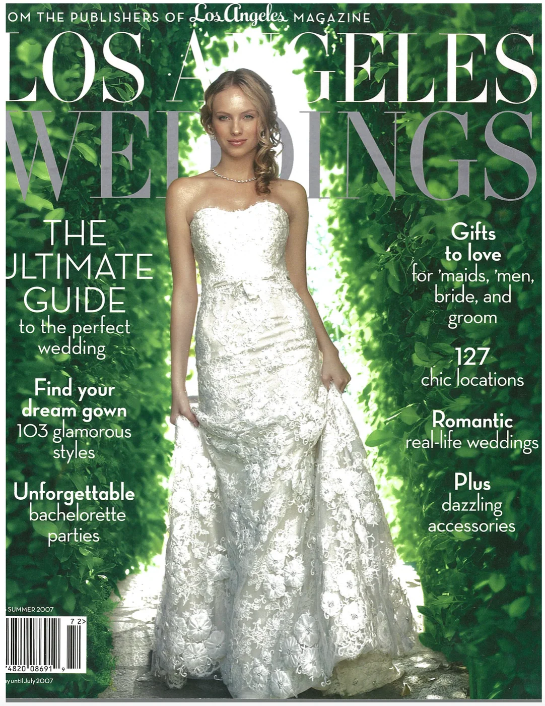 Los Angeles Weddings, cover